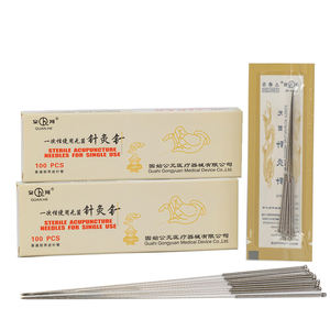 Agulhas de Acupuntura Descartáveis com Cabo de Molas para Terapia de Acupuntura TCM - Product Image 4