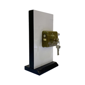 باب أمان عالي مزلاج بحافة نحاسية أسطوانة مسدود مثبت بحافة رمي طويلة - Product Image 3