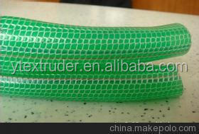สายการผลิตท่อแก๊สแบบเกลียวเสริมแรง PVC ด้วยเครื่องอัดรีดแบบสกรูเดี่ยว PLC ปั๊มเกียร์ - Product Image 3