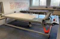 Table d'application de vinyle à plat pour le laminage de bois, verre, KT, PVC, FY1530