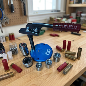 Oren Celik Makina - Mini Prensa de Acero Portátil Calibre 410 para Balas de Caza, Accesorios de Caza, 6x Duraderas, Juego de 5 Ranuras, Modelo de Firmeza Suave - Product Image 4