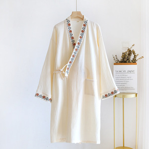 Pigiami per <span class=keywords><strong>Bambini</strong></span> Personalizzati all'Ingrosso, Abbigliamento da Notte in Cotone, Pigiami Ricamati e Stampati per Donne, Kimono e <span class=keywords><strong>Accappatoi</strong></span> in Cotone - Product Image 1