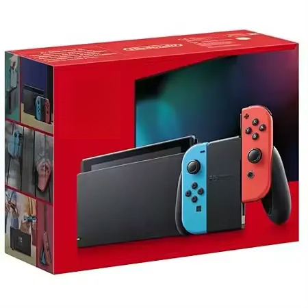 New Game OLED 32GB Console with Neon Blue and 12 Month International Warranty
