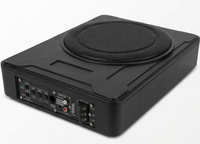 Subwoofer Actif Ultra-Mince 10 Pouces à Bobine Simple Sous Siège 600W 12-24V DC pour Audio Automobile - Vente Flash