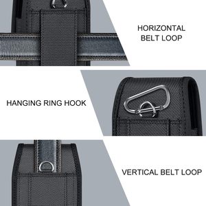 Điện thoại di động Pouch Nylon Holster trường hợp tương thích với Samsung Galaxy S25/S24/S23/S22/S21/S20/S10/S9/S8 cộng với & FE A54 A53 A52 A51 A50 - Product Image 3