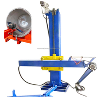 Machine de polissage de coupes de réservoir en acier inoxydable, rectifieuse de surface CNC pour le polissage intérieur des coupes de réservoir sous pression