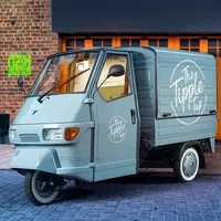 Meilleur Prix Bar À Bière Piaggio Tuk Tuk Tricycle De Mariage Bar Électrique Mini Camion De Nourriture Chariot De Nourriture
