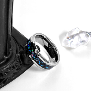 TG tungsten carbide <span class=keywords><strong>Ring</strong></span> Set với vỏ bào ngư Chất lượng cao đánh bóng, thoải mái để mặc đám cưới ban nhạc - Product Image 4