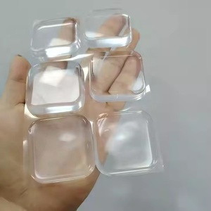 Butée murale carrée en PU auto-adhésive et réglable, amortissante et anti-collision, pour la protection des meubles – Vente en gros - Product Image 1