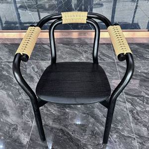 Vente en gros OEM ODM Mobilier de salon commercial Bar Café Bureau Cuisine Maison Hôtel Restaurant Bras Salle à manger Ensemble chaises - Product Image 3