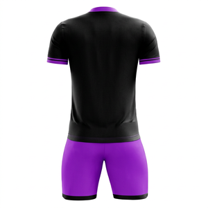 Maillots et Shorts de Football Personnalisés - Uniformes de Football en Gros 100% Polyester Impression de Logo Personnalisé Options de Nom d'Équipe Taille Européenne - Product Image 1