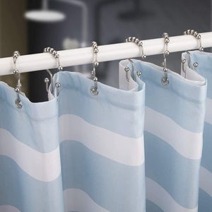 Anneaux pour <span class=keywords><strong>rideau</strong></span> <span class=keywords><strong>de</strong></span> <span class=keywords><strong>douche</strong></span> en nickel mat, tache douce, accessoires Clip <span class=keywords><strong>de</strong></span> <span class=keywords><strong>douche</strong></span>, Double crochets pour <span class=keywords><strong>rideau</strong></span> - Product Image 4