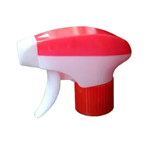 Beste Qualität schöner Preis Kunststoff K-T08 Trigger Sprayer Kunststoff Doppel Shroud Orange Spray Trigger für die Reinigung der Flasche