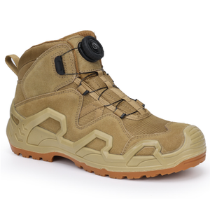 TSB07 Stock Customized Cow Leather Tactical Boots with Fast <b>Lacing</b> <b>Lock</b> - Product Image 5