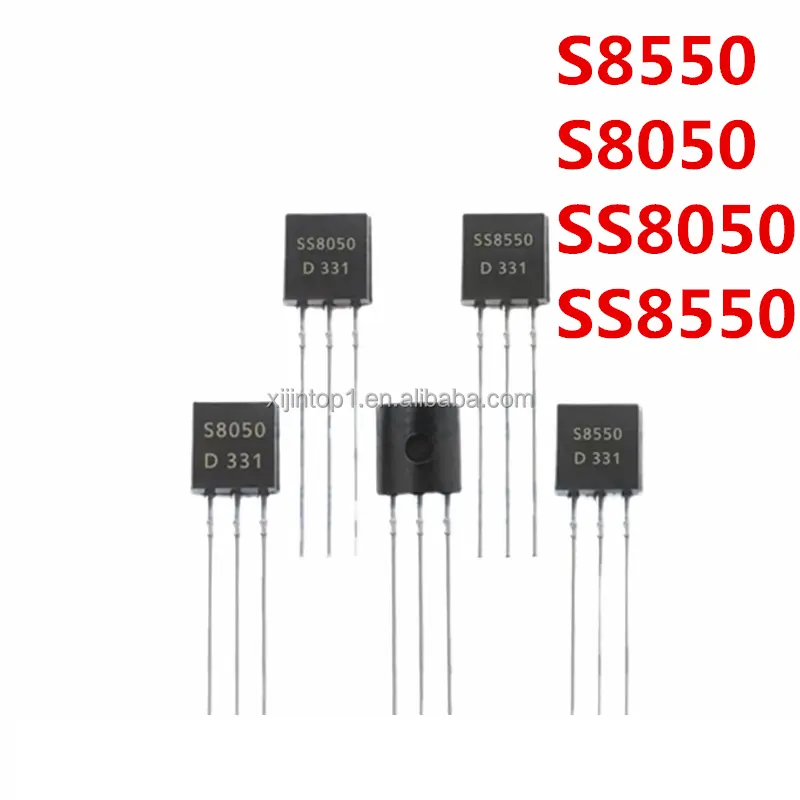 S8050 S8550 Transistors Equivalent J3Y SOT23 D331 PNP TO 92 NPN C8050 SS8050 SS8550 C8550 8050 BR 8550 Transistor