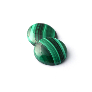 <span class=keywords><strong>Gemas</strong></span> de cabujón con forma de corazón grande, piedra de malaquita <span class=keywords><strong>verde</strong></span> Natural, 8mm, 12mm, 16mm, piedras preciosas sueltas para pendientes de joyería - Product Image 3