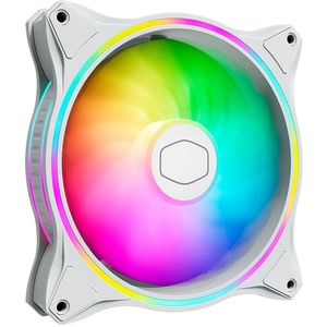 Ventilador ARGB blanco de alta calidad, 140mm, 5v, 3 pines, RGB, para cpu, enfriador líquido - Product Image 1