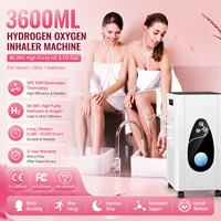 Machine d'inhalation d'hydrogène et d'oxygène 3600 ml, électrolyse SPE PEM, générateur d'hydrogène haute pureté pour usage clinique et domestique