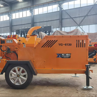 Broyeur de bois mobile de grande capacité pour centrale biomasse et énergie renouvelable
