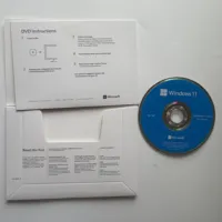 Licencia OEM de por Vida para Win 11 Home 64bit en DVD con Etiqueta COA, Clave de Activación Global 100% Online, Versión Completa de Win11 Home al por Mayor