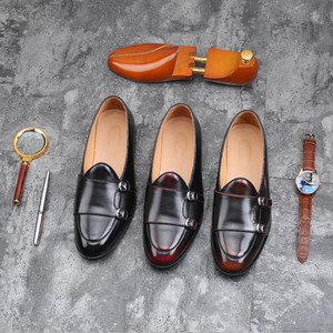Été européen Turquie britannique mocassin pois hommes chaussures en cuir brillant hommes chaussures habillées pour hommes - Product Image 3