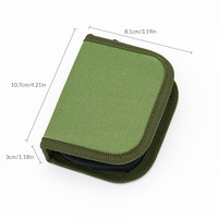 Kit de couture en Polyester Portable sac de rangement 3mm d'épaisseur ménage artisanat Kit d'outils de tricot voyage boîte de couture pour l'urgence sur le terrain