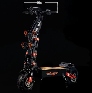 Nuevo Scooter X7 de Doble Motor, Portátil, Todoterreno, 55 mph, Rápido, de Dos Ruedas para Adultos con Asiento, Scooter X7 con Asiento - Product Image 2