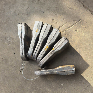 Uitstekende Kwaliteit 180 Hamerkoppen Kleine Breker Hoge-hardheid IJzeren Gietwerk Knock Block Mini Hamerbreker Zandmachine Onderdelen - Product Image 5