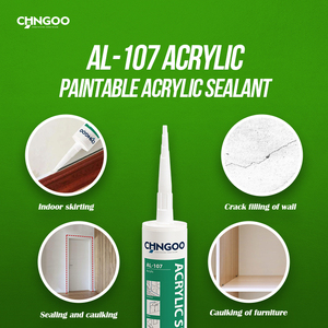 AL-107 Mastic acrylique blanc peignable pour joints de plinthes, panneaux muraux et plaques de plâtre – Fournisseur OEM d'usine - Product Image 6