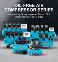 Fabricant d'équipement d'origine Haute qualité Petit compresseur d'air silencieux OilFreeCompressor