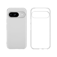 Coque de téléphone ultra-fine transparente en TPU moulé par injection, marque pour Google Pixel 9/8 PRO, protection souple anti-jaunissement