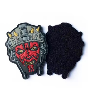 Direct <b>Maker</b> Buyer Designed 2D Soft Rubber Polyvinyl Chloride Iron On Specially Formed Uniform Applique pvc patch - Product Image 1