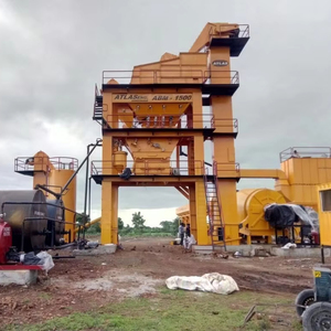 Atlas Asphalt Batch Mix Plant ABM 1500 Maquinaria de construcción de carreteras de alto rendimiento - Product Image 1