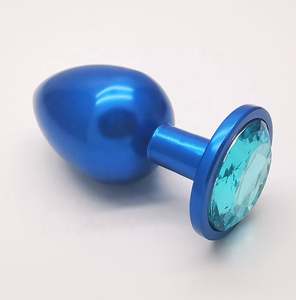 لعبة جنسية شرجية مخصصة <span class=keywords><strong>OEM</strong></span> <span class=keywords><strong>ODM</strong></span>، سدادة شرجية مزينة بالجواهر، سدادة معدنية للشرج والمؤخرة للنساء - Product Image 4