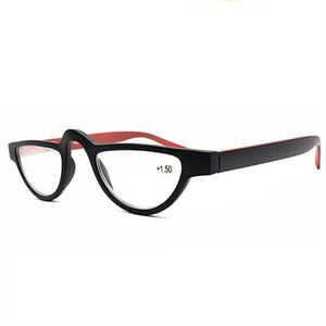 Gafas de lectura de ojo de gato pequeño a la moda para mujer, gafas presbiópicas ligeras para leer, gafas Retro Rojas, azules y naranjas - Product Image 4