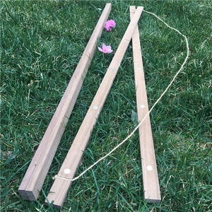 מסגרת כרזת מסגרת מגנבת בד אמנות הדפס תנועה פוסטר מעילי התלוי ערכת עץ טיק עץ ללוח השנה - Product Image 4