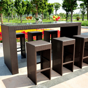 Juego de Bar de Ratán Sintético Más Vendido, Diseño Moderno, Muebles de Exterior para Uso Comercial, Garantía de 18 Meses, Económico en Vietnam - Product Image 1