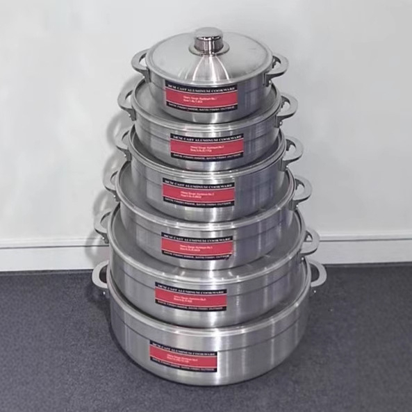 Juego de 6 piezas plateado