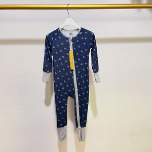 Conjuntos de Pijamas de Bambú y Spandex de Alta Calidad para Bebés, 2 Piezas, Manga Corta y Pantalones, Ropa de Dormir Infantil con Estampado de <span class=keywords><strong>Ganso</strong></span> Silly Goose - Product Image 4