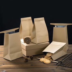 Grains café Noix Sechees Bonbons collections Sachet Zip <span class=keywords><strong>Sac</strong></span> doublé en aluminium réutilisable Papier <span class=keywords><strong>Kraft</strong></span> <span class=keywords><strong>Sac</strong></span> Stand Up Zip Lock pocket - Product Image 4