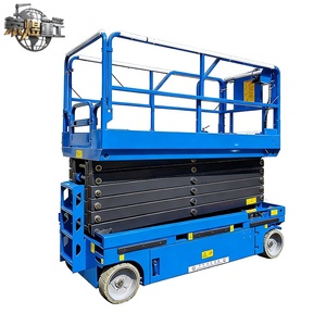 Rong Yu JT-GZ0406 CE12m14m16m18m 20m 22m Lift Gunting Hidrolik Elektrik Berpenggerak Sendiri Platform Baja Kapasitas 80-1000kg - Product Image 3