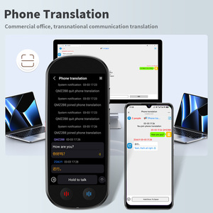 VORMOR-Dispositivo de <span class=keywords><strong>Traductor</strong></span> Instantáneo de Idioma Inglés Árabe, Máquina de <span class=keywords><strong>Traductor</strong></span> de Voz, Idiomas en Línea, Japonés y Coreano - Product Image 1