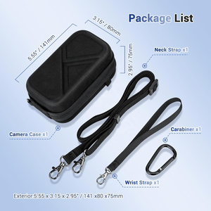 กระเป๋าใส่เครื่องมือสำหรับ Canon G7X Mark iiiiiii/<span class=keywords><strong>sony</strong></span> Vlog <span class=keywords><strong>ZV</strong></span>-<span class=keywords><strong>1F</strong></span> ใส่กล้อง - Product Image 2