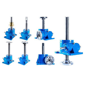 בורג מכני חשמלי מתכוונן מסוג תולעת, Semirke ODM, 20 כוחות סוס, יחס 20:1, התקנה על רגל, אחריות לשנה - Product Image 3