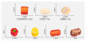 ของเล่นตุ๊กตาจิ๋วสำหรับเด็กทำจากเรซิ่น - Product Image 5