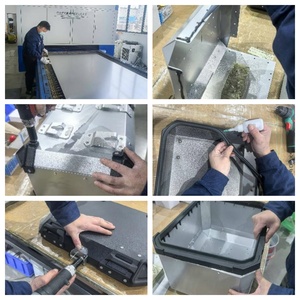 Nhà Máy Trực Tiếp 45L Phổ Hợp Kim Nhôm Hàng Đầu Xe Tay Ga Thân Cây 1.0Mm Dày <span class=keywords><strong>Doraemon</strong></span> Sticker Đuôi Hộp Cho Xe Máy/Xe Đạp Hot - Product Image 6