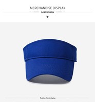 Gorra de Visera Deportiva Personalizada al por Mayor con Logotipo Bordado, de Sarga de Algodón, Lisa, Ajustable