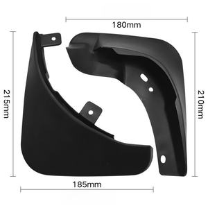 LUMA alta calidad Auto Mudflap Splash Guard plástico excelente calidad gran oferta para <span class=keywords><strong>Skoda</strong></span> <span class=keywords><strong>Fabia</strong></span> MK2 5J 2007-2011 guardabarros de coche - Product Image 4