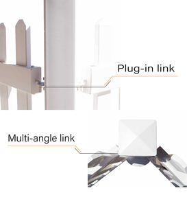 PVC barrière mobile isolation garde-corps temporaire construction clôture amovible barrière autoroute barrage barricades à vendre - Product Image 6