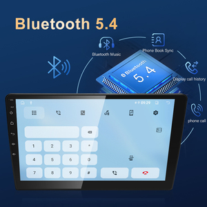 Lecteur Android universel pour voiture T100 9'' 10'' 4G WIFI Carplay sans fil Navigation GPS Écran multimédia - Product Image 4
